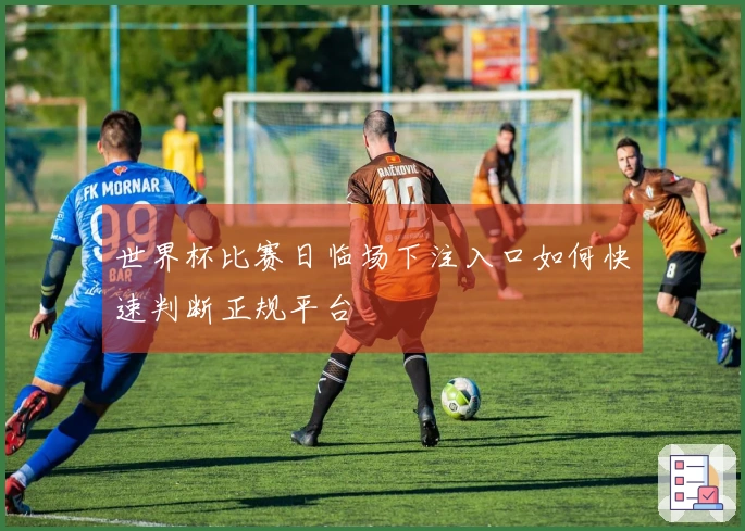 世界杯比赛日临场下注入口如何快速判断正规平台